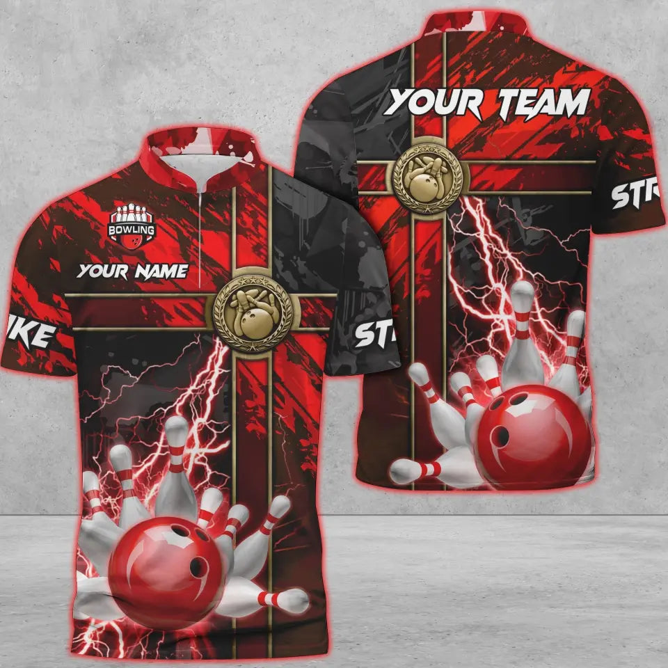 Custom Bowling Jersey For Team BO0170