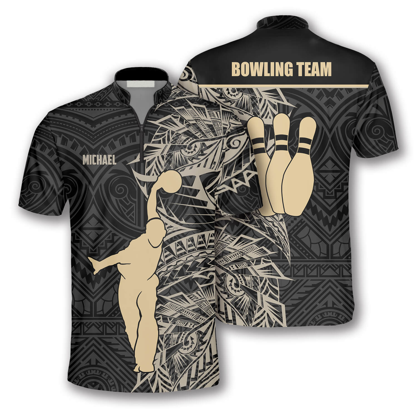 Custom Bowling Jerseys For Team BO0039