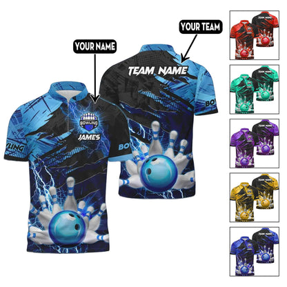 Custom Bowling Jerseys For Team BO0364