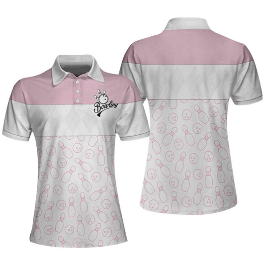 Custom Women Bowling Shirt Pattern BW0017