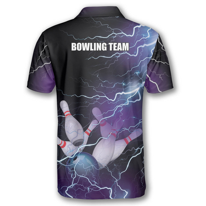 Custom Bowling Polo Shirts For Team BO0015