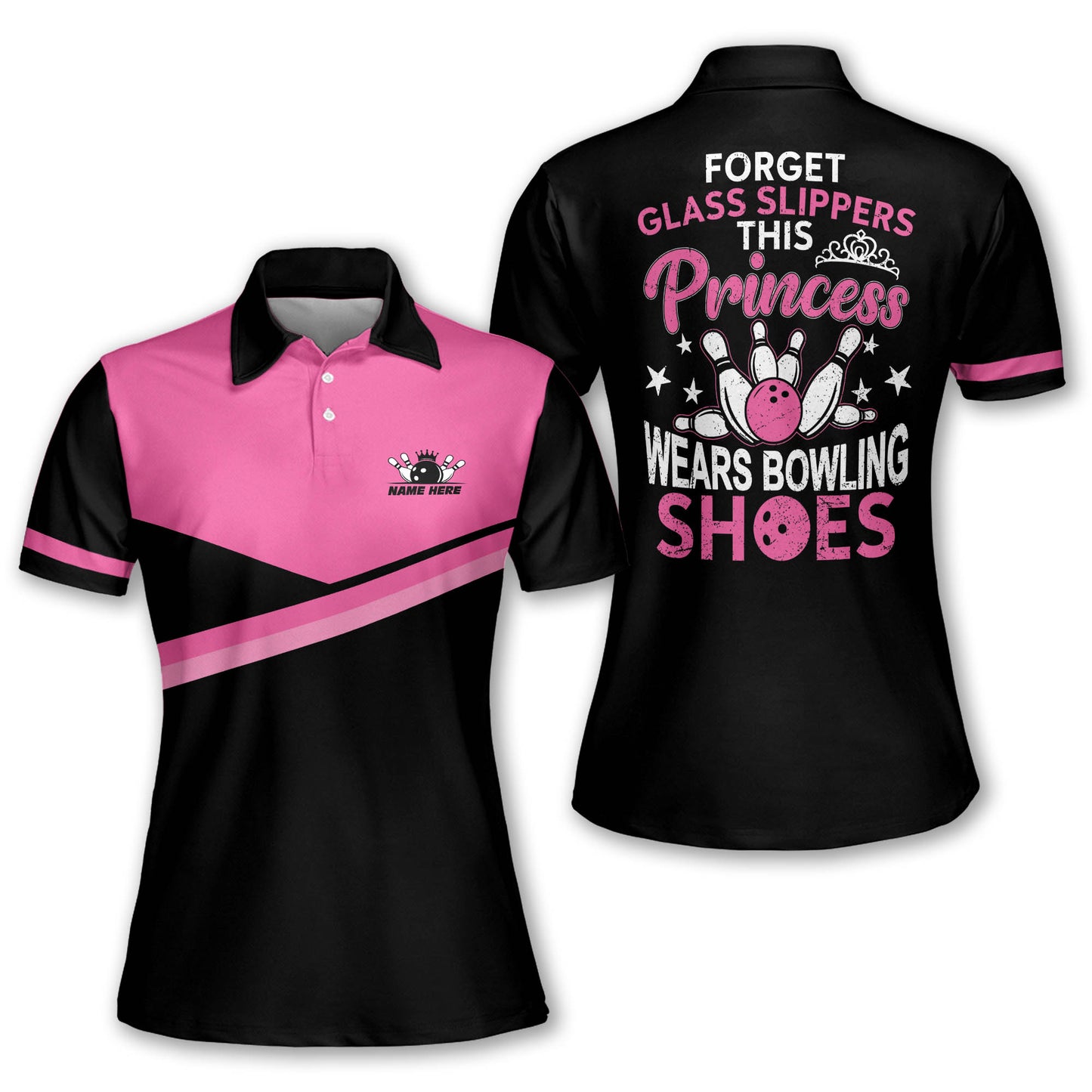 Custom Retro Womens Bowling Shirts BW0084