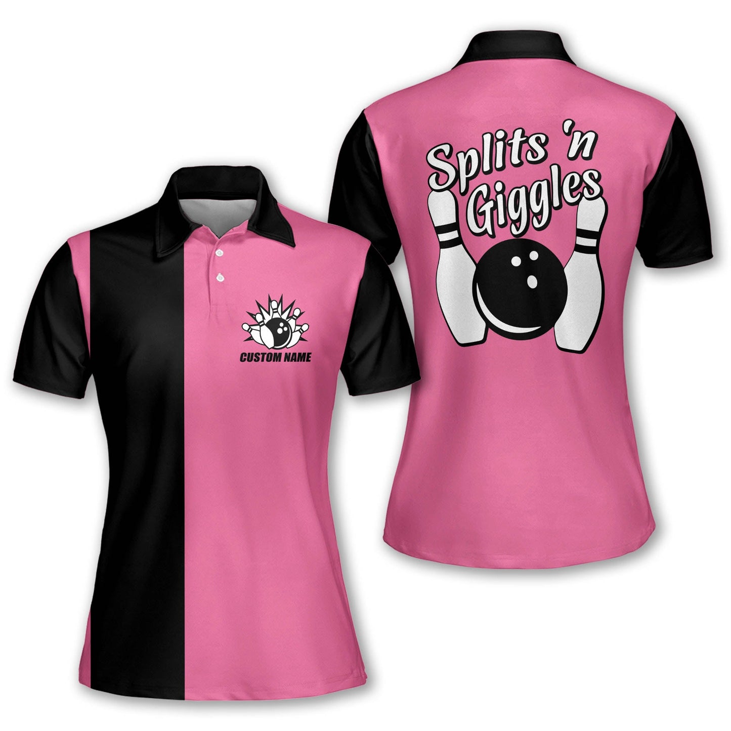 Custom Retro Womens Bowling Shirts BW0107