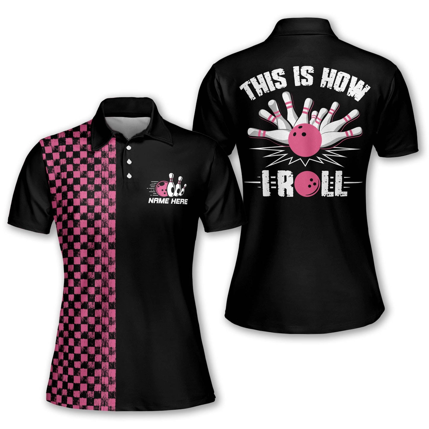 Custom Funny Bowling Shirts For Women BW0102