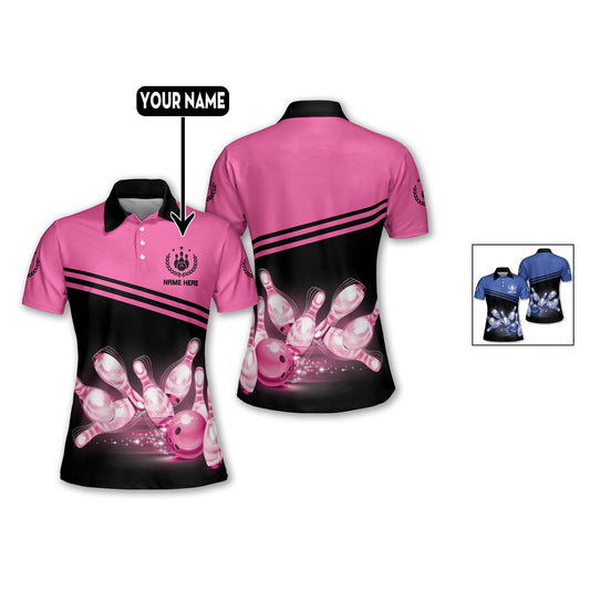 Custom Bowling Polo Shirts For Women BW0092