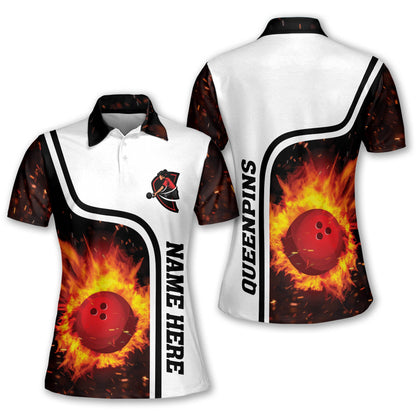 Custom American Bowling Shirts Women BW0109