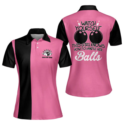 How To Handle Her Balls Bowling Shirts BW0063