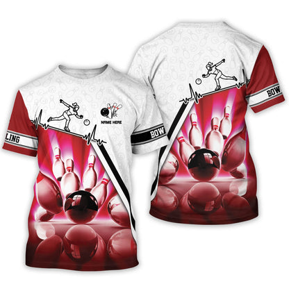 Custom Bowling TShirts for Women BWT0004