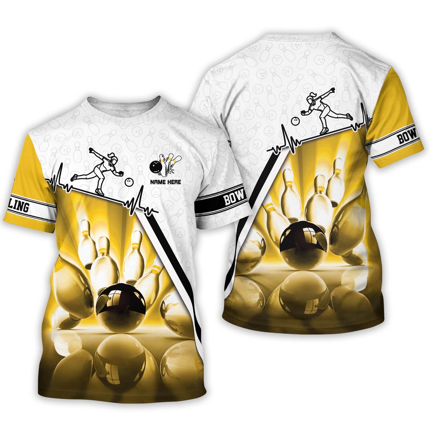 Custom Bowling TShirts for Women BWT0005