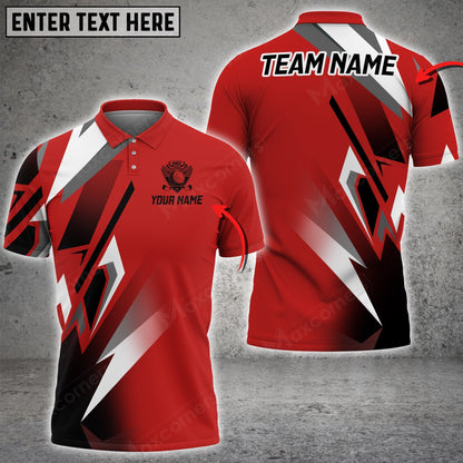 Custom Bowling Polo Shirts For Team BO0353