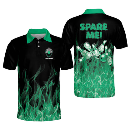 Custom Fire Bowling Shirt Crazy Unisex BM0234