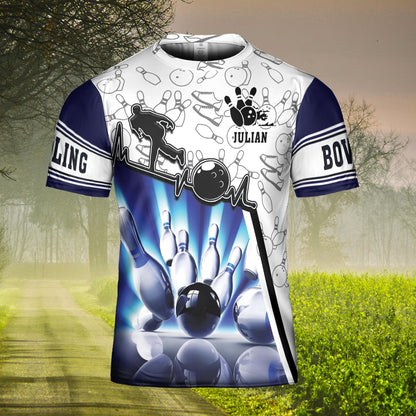 Custom 3D Bowling TShirts Unisex BOT0006