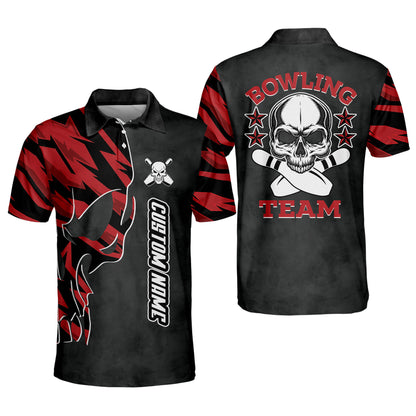 Skull Bowling Shirts For Men And Women BM0001