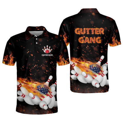 Custom Gutter Gang Bowling Shirts BM0002