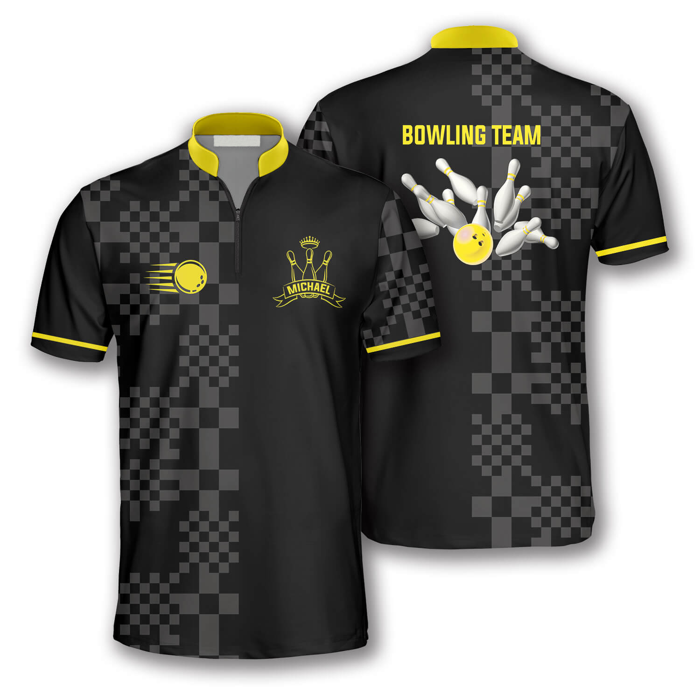 Custom Bowling Jersey For Team BO0191