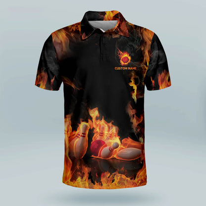 Custom Bowling Legend Polo Shirts BM0245