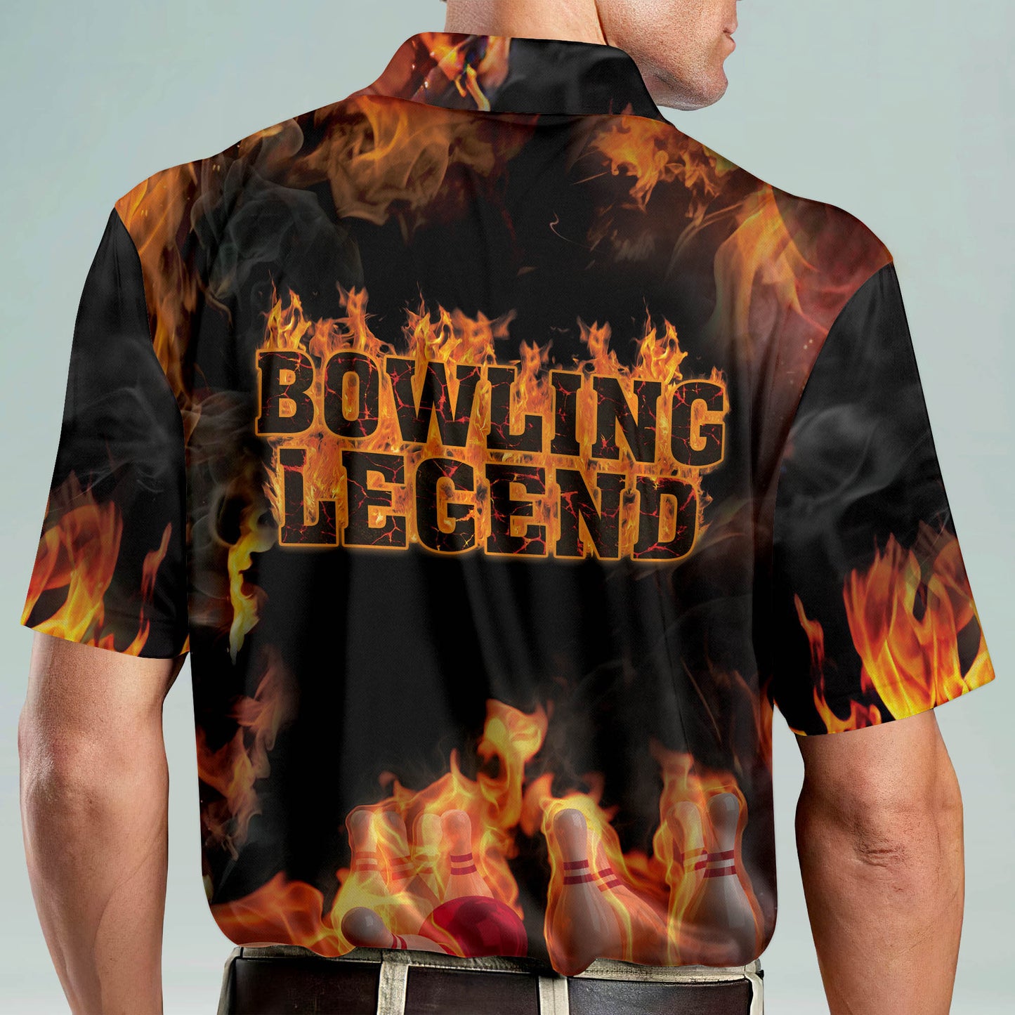 Custom Bowling Legend Polo Shirts BM0245