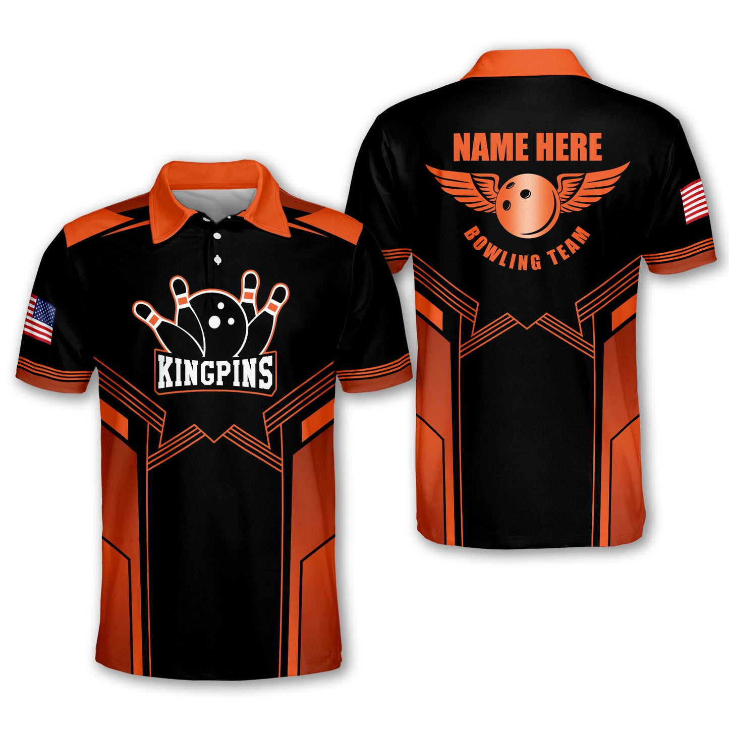 Custom Kingpin Bowling Shirt BM0127