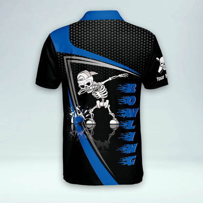 Men Women Skull Bowling Shirts Retro BM0135