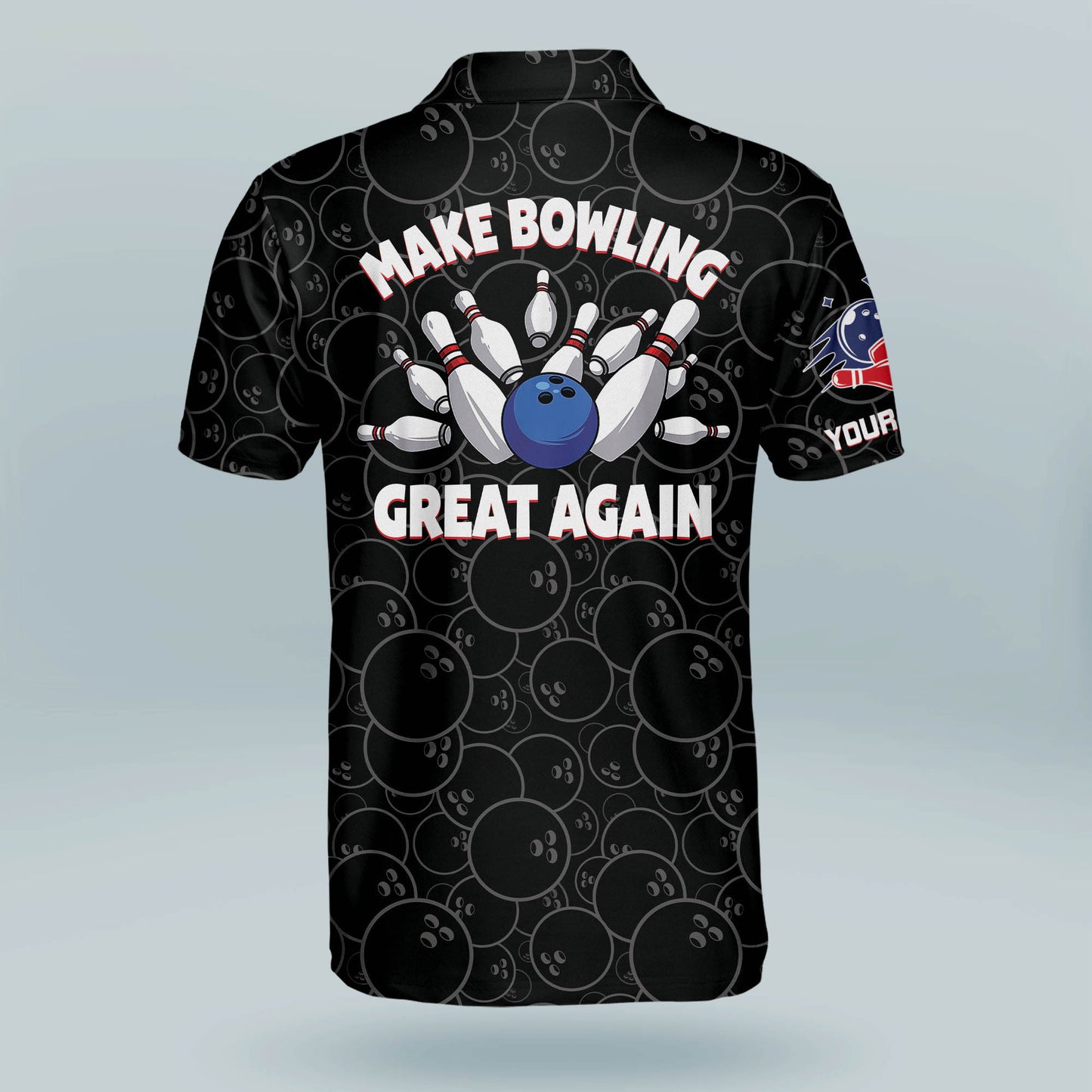 Make Bowling Great Again Bowling Shirt BM0085