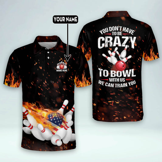 Custom We Can Train You Bowling Shirts BM0246