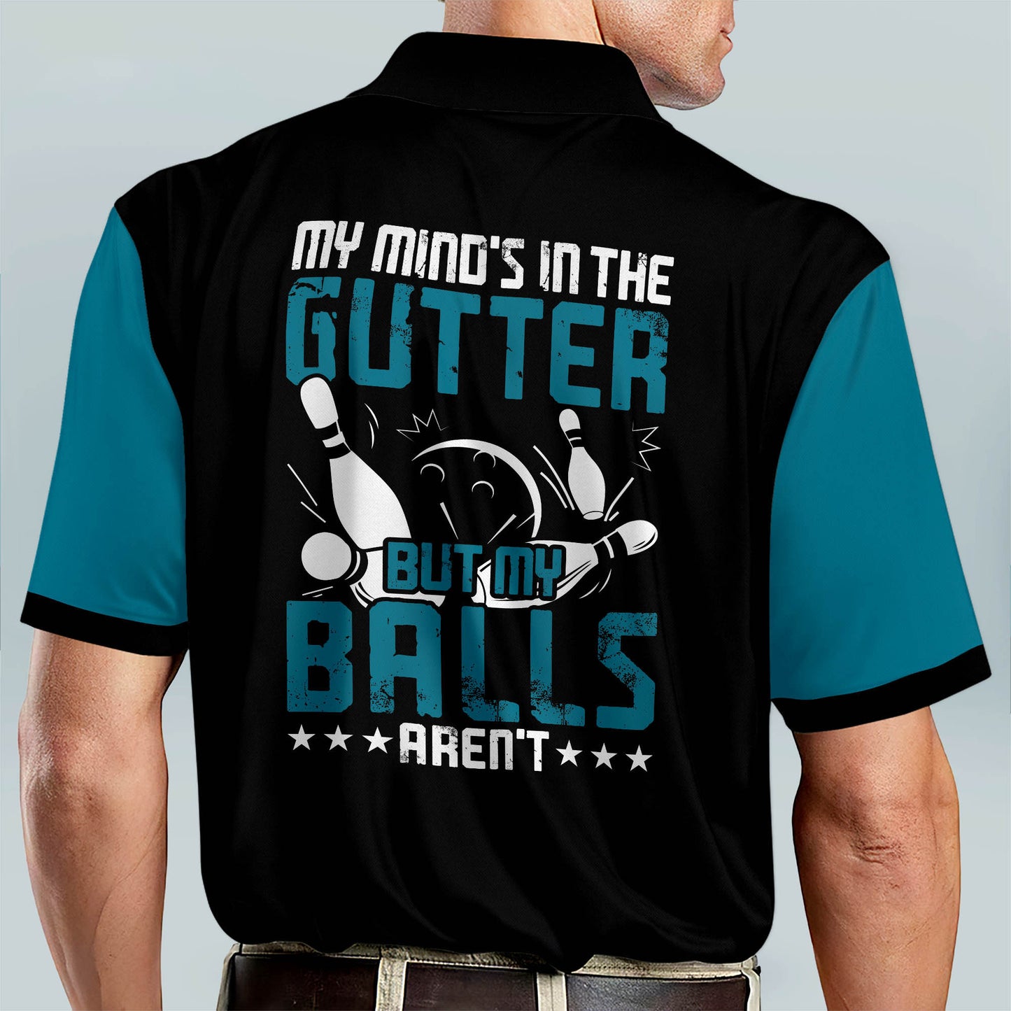 My Mind's In The Gutter Bowling Shirts BM0117