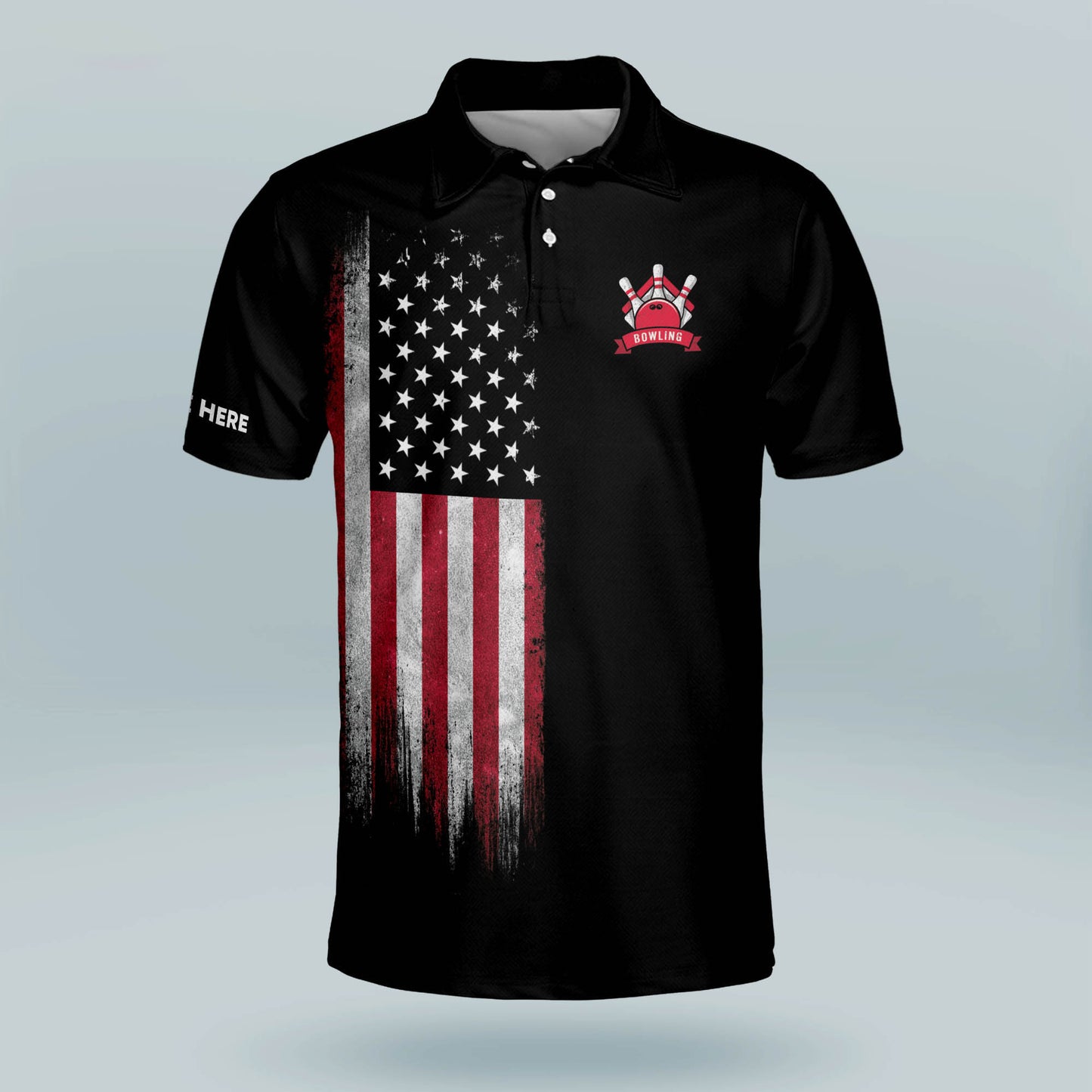 USA Bowling Shirts For Men And Women BM0230