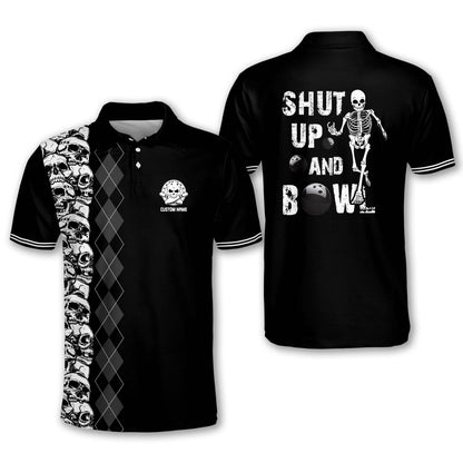 Men And Women Shut Up And Bowl Polo BM0124