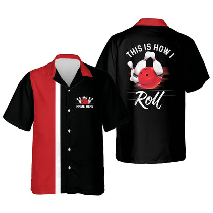 Custom Funny Hawaiian Bowling Shirt HB0091