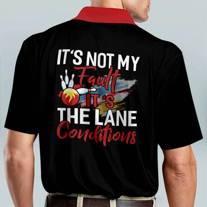 Crazy It's Not My Fault Bowling Shirt BM0224