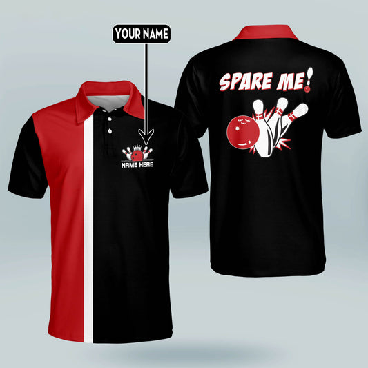 Custom Spare Me Bowling Polo Unisex BM0225