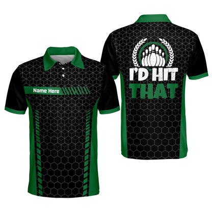 Custom I'd Hit That Bowling Polos BM0104