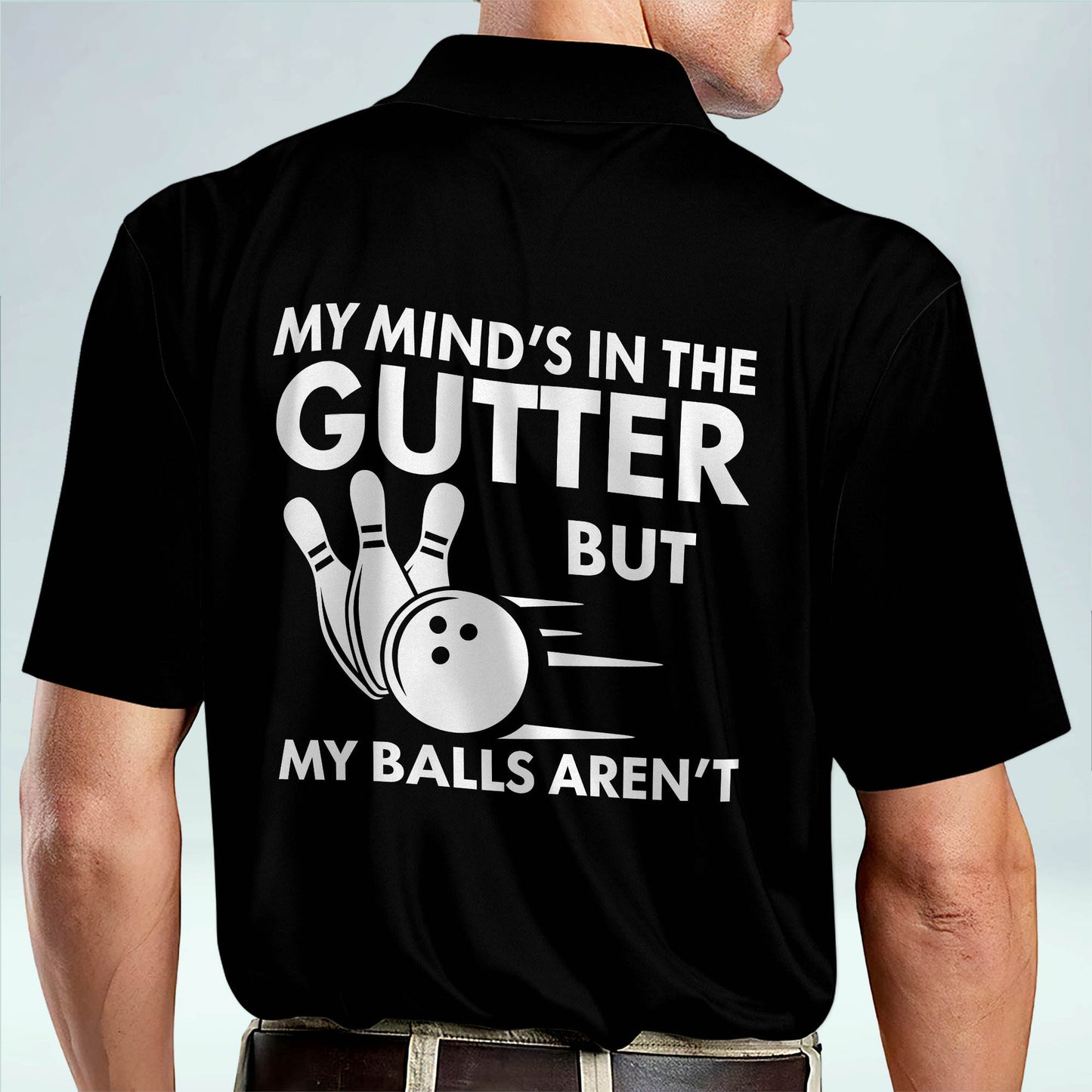 My Mind's in The Gutter Bowling Shirts BM0015