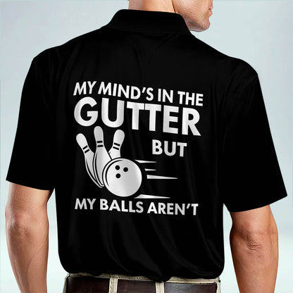 My Mind's in The Gutter Bowling Shirts BM0015