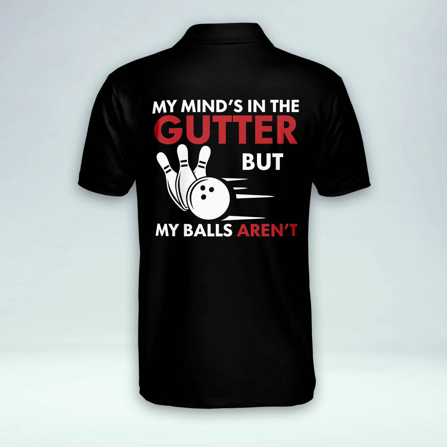 My Mind's in The Gutter Bowling Shirts BM0015