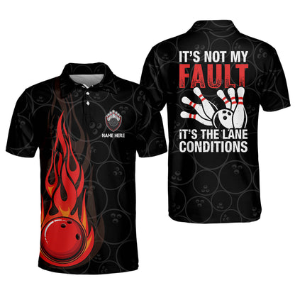 It's Not My Fault Bowling Polo Shirts BM0068