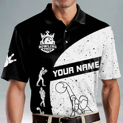 Bowling Player Crazy Cool Bowling Polo BM0090