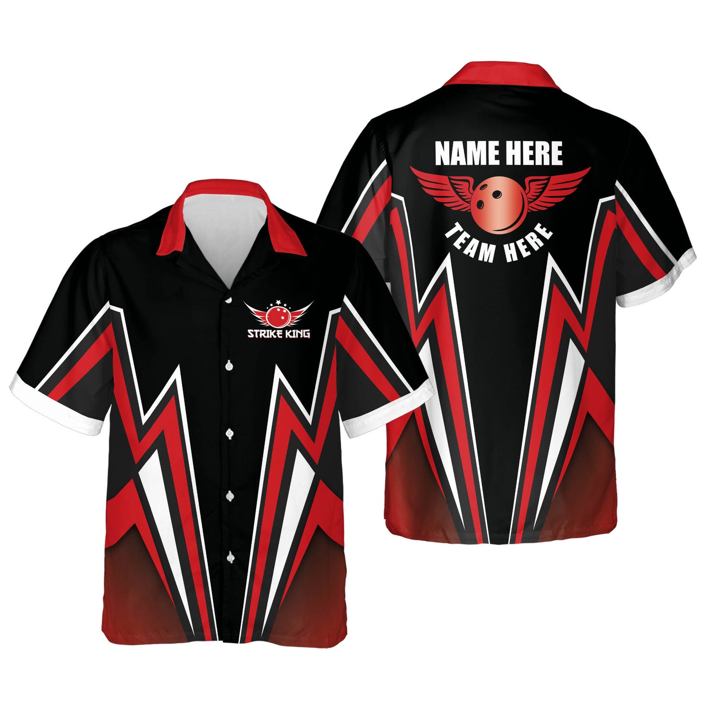 Strike King Bowling Hawaiian Shirt HB0072