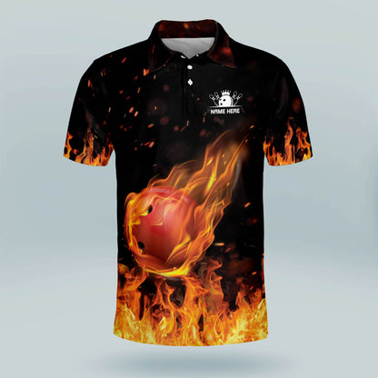 Custom Flame Funny Bowling Shirts BM0105