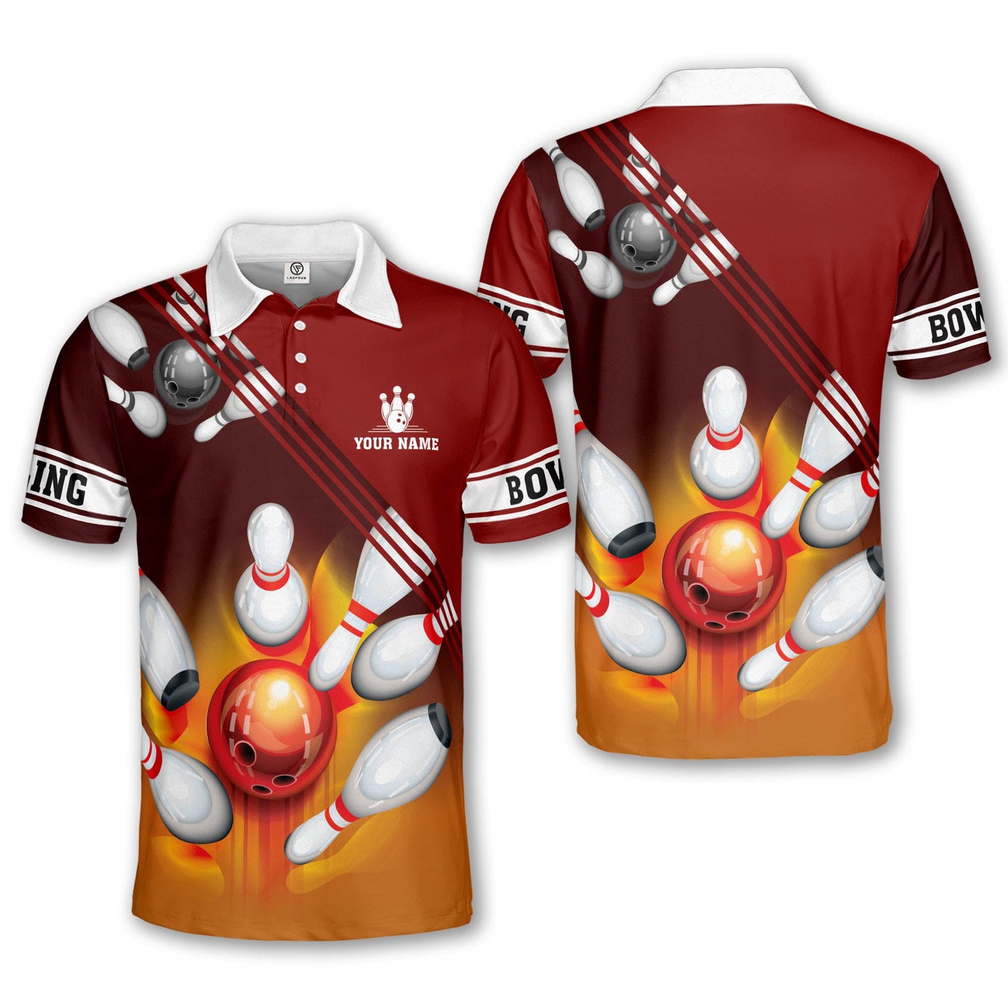 Custom Bowling Shirt for Men And Women BM0255