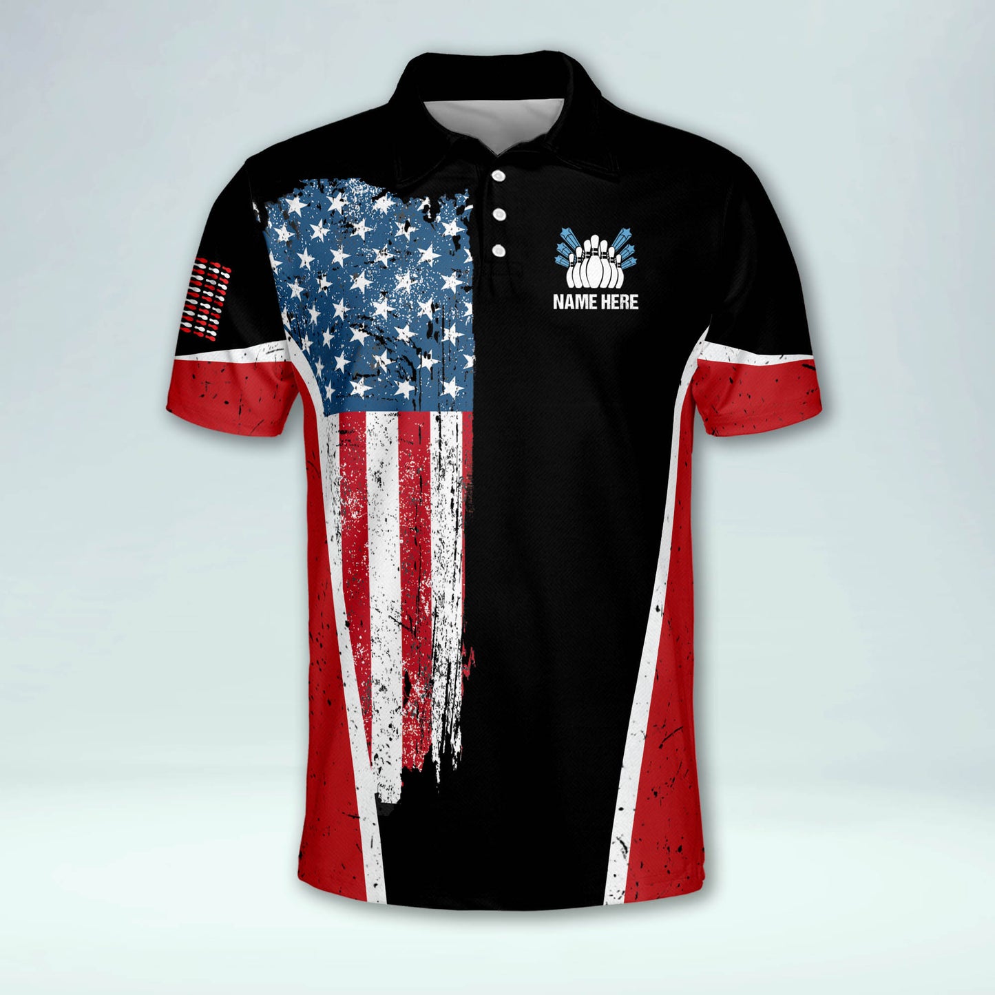 We Can Train You USA Bowling Shirts BM0143