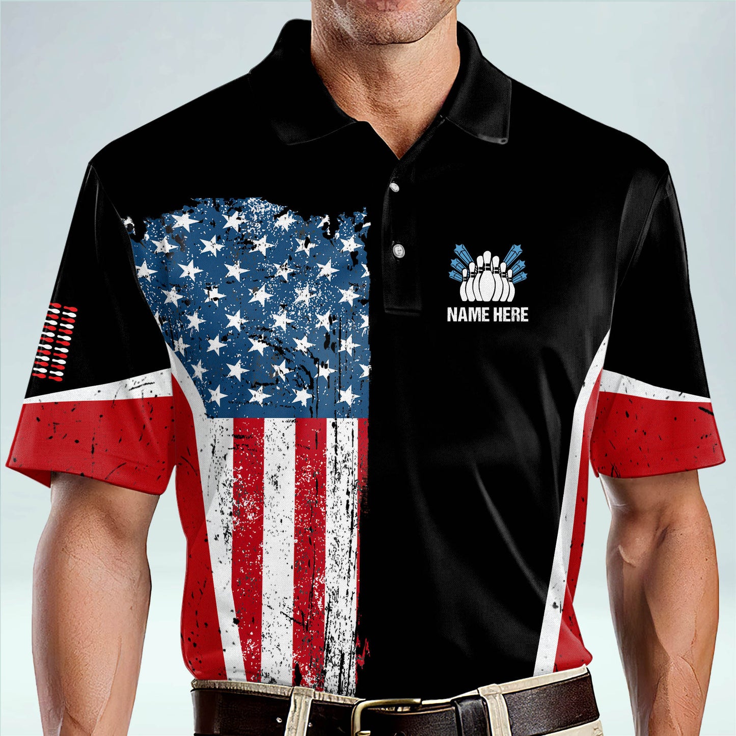 We Can Train You USA Bowling Shirts BM0143